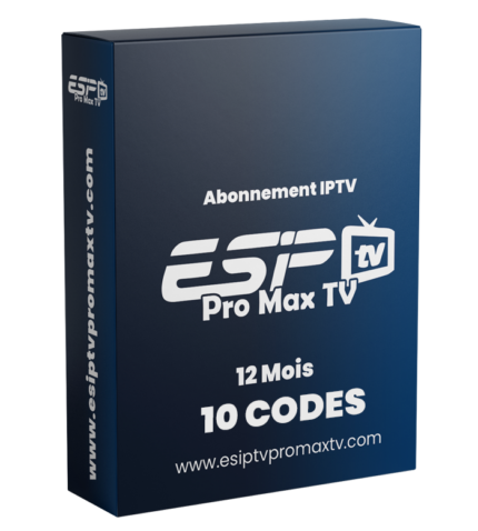 esiptv pro 10 Codes 12Mois
